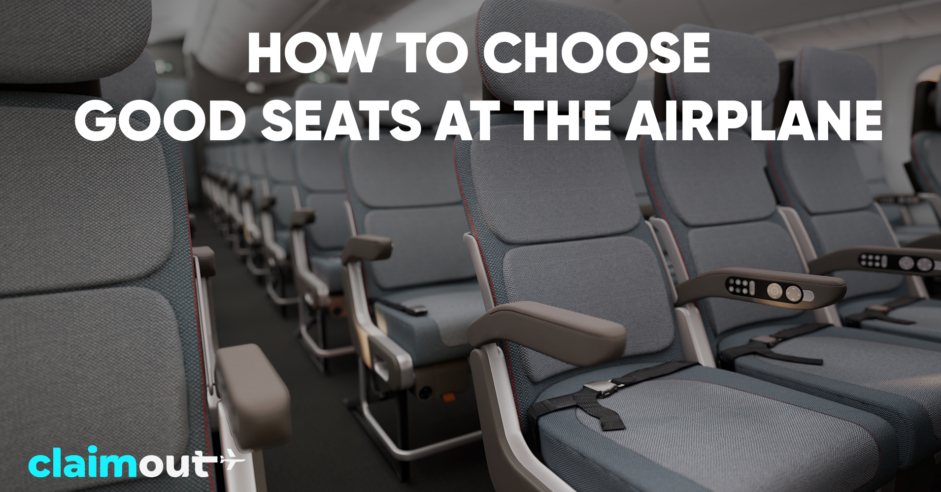 How to choose good seats at the airplane